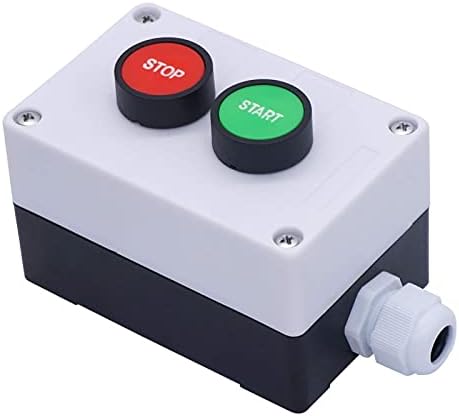 UNCASO AC 660V 10A Незабавен Старт/Стоп Червено-Зелен Знак БЕЗ кнопочного ключа С ЦПУ