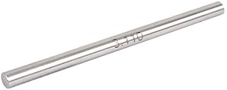 X-DREE Цилиндричен между пръстите калибър от волфрамов карбид диаметър 3,11 мм, Измервателен инструмент (Диаметър 3,11