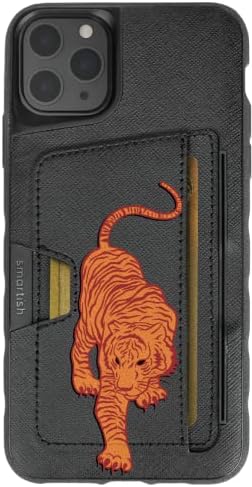 Умен - Годината на тигъра - Чанта-портфейл за iPhone 14 Pro Max - Държач за кредитни карти Портфейла Slayer Том 1 [Тънък