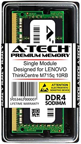 A-Tech 16 GB оперативна памет за Lenovo ThinkCentre M715q 10RB | DDR4 2400 sodimm памет PC4-19200 1,2 260-Пинов модул за