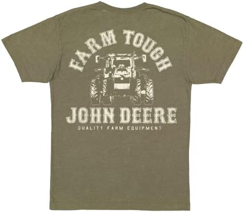 Мъжка тениска John Deere Farm Tough с къс ръкав