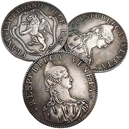Италиански Занаяти за монети 1756 година Франк Лоредано Duce Колекция Възпоменателни монети на Сувенири, Декорация