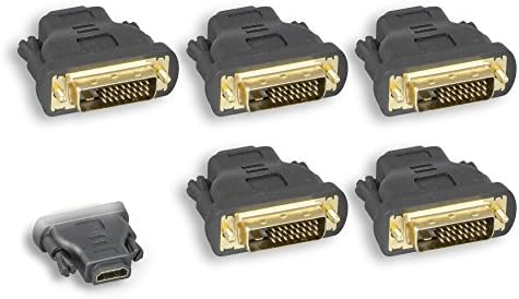 Кабелен адаптер Cablelera HDMI Female-DVI Male, 5 бр. (ZPK044SI-05)