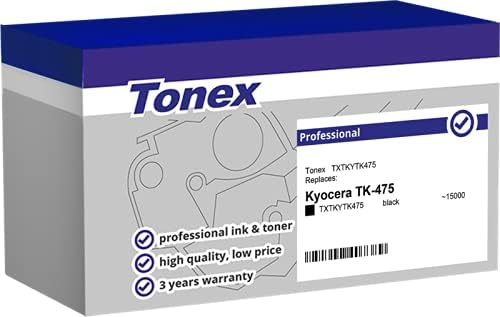 Съвместим с черен тонер Kyocera Tk-475 Tonex (txtkytk475)