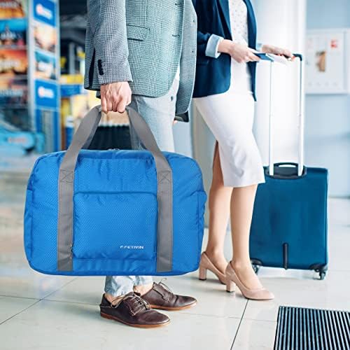 Пътна чанта за лични неща F. FETIVIN 18x14x8 за Spirit Airlines, лека спортна чанта за носене, водоустойчива за фитнес, почивка