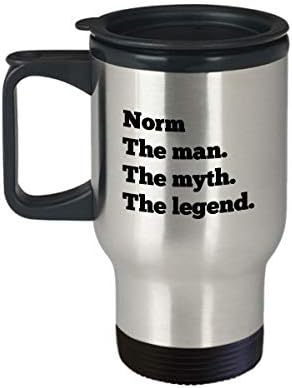 Чаша за пътуване Norm Coffee Tea Cup Мъжки Обичай Персонализирани Разпореждането за Подарък