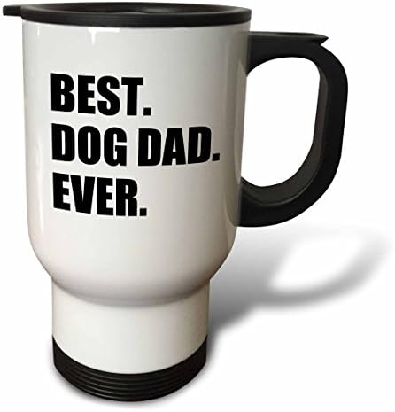 3dRose най-Добрият Баща-кучето, всякога Весел Собственик на Домашен любимец, Подаръци за Него, Любител на животните,
