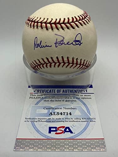 Робин Робъртс Филаделфия Филис Подписа Автограф OMLB Baseball PSA DNA *14 бейзболни топки с автографи