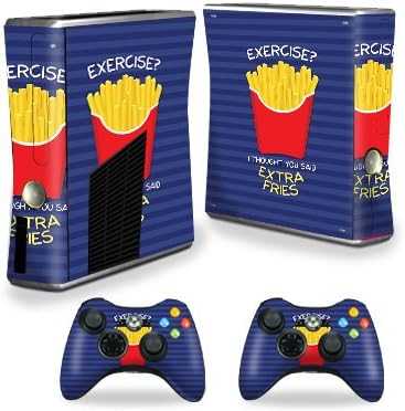 Корица MightySkins, съвместима с конзола на X-Box 360 Xbox 360 S - Отлична картофи Картофи | Защитно, здрава и уникална