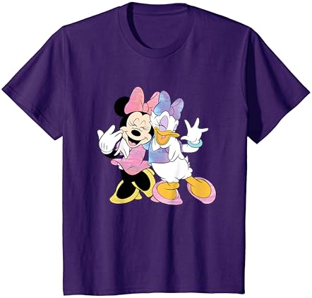 Тениска с къс ръкав Disney Minnie Mouse и Daisy Duck Best Friends
