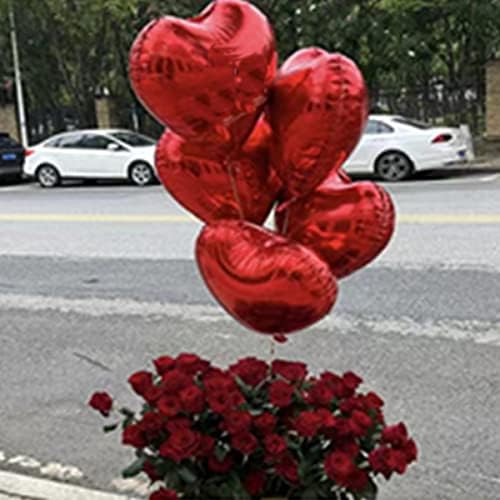 Огромен Балон Любов От Фолио 6 бр Признание Оферта Годишнина Израз на Любовта Украса на Парти Рожден Ден е Свети Валентин