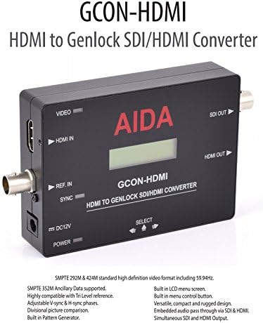 AIDA GCON-HDMI Конвертор HDMI 3G/HD-SDI Genlock