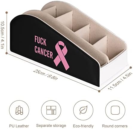 Майната Рак На Гърдата Розовата Лента на Притежателя на Дистанционното Управление с 6 Отделения от Изкуствена