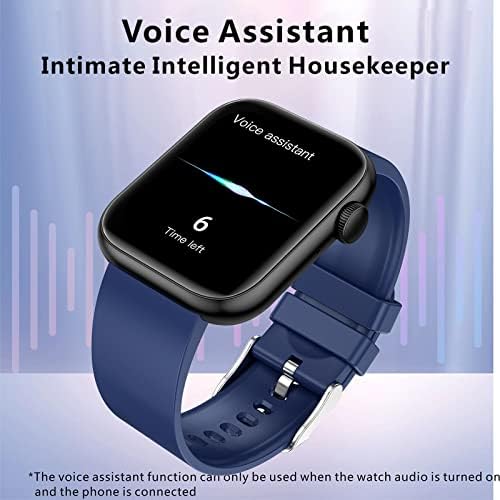 Смарт часовници Подкрепят повикване чрез Bluetooth, Запис на фитнес Smartwatch 1.85 за телефони с Android и iOS, Вградени игри