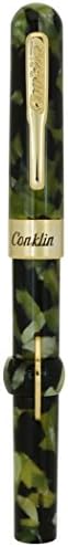 Перьевая дръжка Conklin Mark Twain Crescent Filler с много Тънък перо, Винтажно-зелено (CK71760:CK71767)