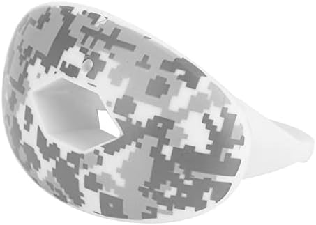 Защитна капа за зъби от хранително-TPA материал за практикуване на бокс, футбол, Ръгби, Ударопрочная и удобни (2,95 инча-сив)