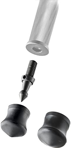 Аксесоар за монопод GITZO GSFSM с шипом + Стърчащи гума камък, 1,2 /1,5 инча (30/38 мм), опаковка от 1