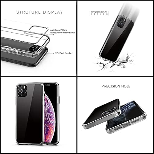 Калъф за мобилен телефон, Съвместим с Samsung 15 iPhone 14 Canserbero 11 7 8 X Xr 12 Pro Max Se 2020 13 14 Водоустойчиви Аксесоари, Прозрачни от надраскване