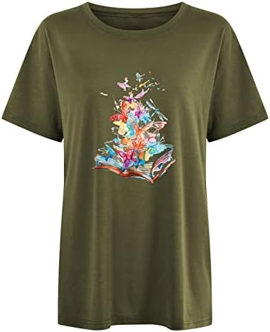 Многослойни Ризи с дълъг ръкав за жени, Дамски Ежедневни Пролетно-Летните Модни Цветни Дамски Ризи с принтом Пеперуди, V