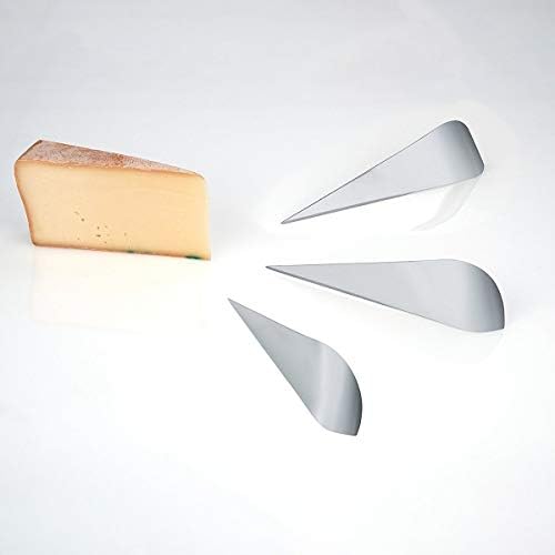 Нож за сирене Alessi Antechinus от стомана Aisi 420 с Огледално полирани, Сребрист