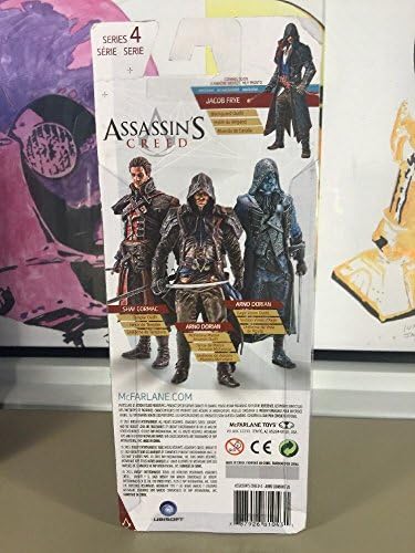 Assassins Creed Фигурка Арно Дориана Eagle Vision, серия 4, G14E6GE4R-GE 4-TEW6W218385