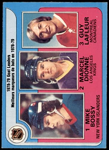 1979 О-Пи-Джи # 1 Лидерите голове Майк Деспотичен /Марсилия Дионн/Гай Лафлер Айлъндърс/Кингс-Хокей на лед/Канадиенс (Хокейна карта) в Ню Йорк Айлъндърс/Кингс-Хокей на ле