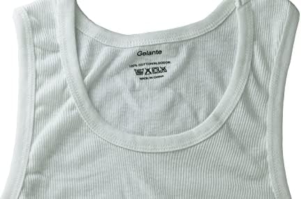 Gelante 6 Опаковки Спортен Мъжки Базова тениски от памук