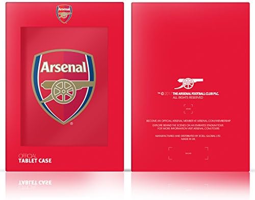 Дизайн на своята практика за главата Официално Лицензиран Arsenal FC Away 2021/22 Герб Kit Кожен Калъф-книжка-джобен