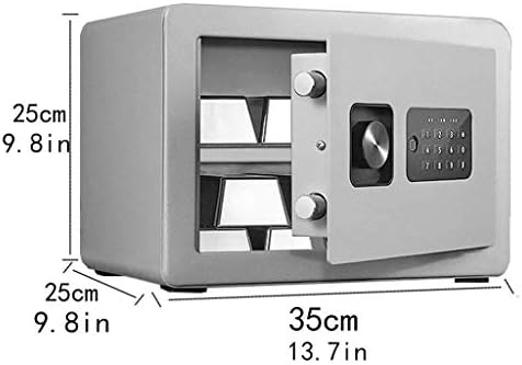 Големият електронен цифров сейф SDFGH за домашна сигурност на бижута -имитация на заключване на сейфа (цвят: B)