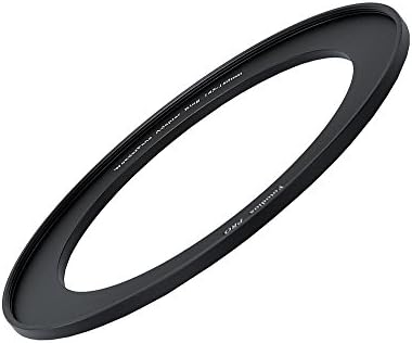 Само рискът се увеличава пръстен WonderPana XL 145 мм-186 mm - Нагоре пръстен от анодиран черен метал от алуминий