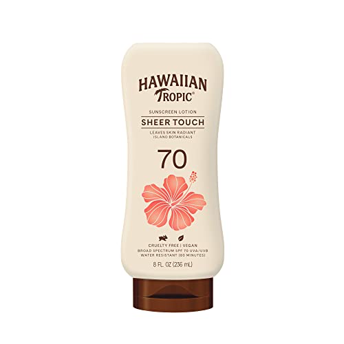Слънцезащитен крем Hawaiian Tropic Чисто Touch Лосион SPF 70, 8 мл | Слънцезащитен крем Hawaiian Tropic SPF 70, Слънцезащитен