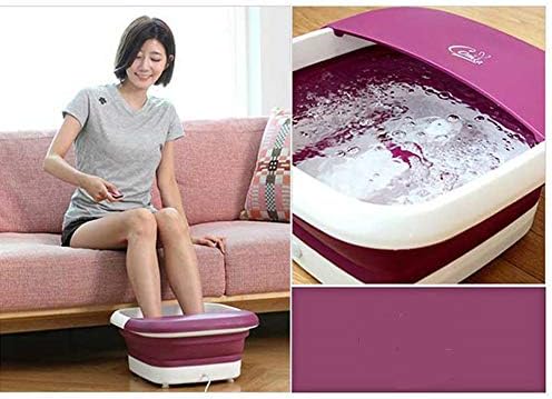 COMIA, сгъваема ваната за крака, спа масажор, нагревател, балон вибрации, вода, 220 В