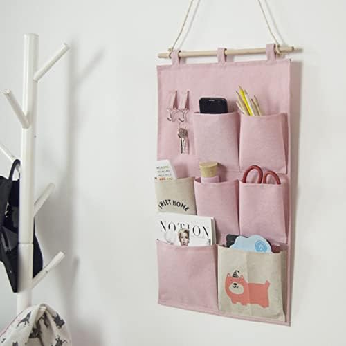 Bueuwe Скандинавски Чанта за съхранение от памук и Лен, Стенни Чанта За съхранение в Спалнята, Подвесная Чанта За съхранение