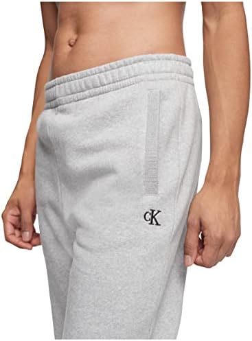 Мъжки флисовые Джоггеры Calvin Klein с монограм и логото за бягане