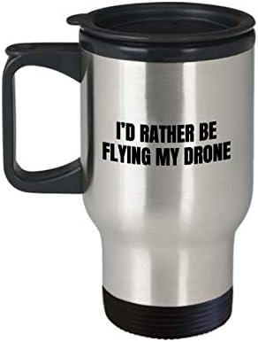 Забавна Чаша за пътуване на Квадрокоптере - Подаръци за Търтеите - Подарък за беспилотника - Забавен подарък