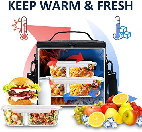 Специален Набор от Gloppie Lunch Bag - Малка Чанта за Обяд и Средна Чанта за Обяд