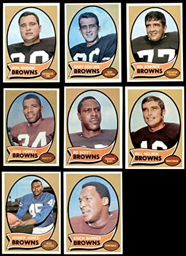 1970 Топпс Cleveland Browns Сет екип Cleveland Browns-FB (сет) в Ню Йорк Browns-FB