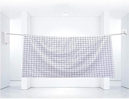 EDOSSA Clothing Line Здрава стенни бельевая въжета за сушене на дрехи с 4-метров място за сушене на дрехи в помещението и