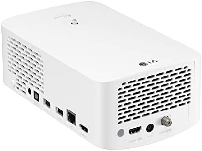 Led проектор LG HF60LA Full HD Cinebeam с технологията Smart TV и звуков изход Bluetooth (бял)