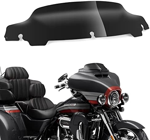 5-инчов Мотоциклет Предното Стъкло, Предното Стъкло на Вятърната Сплитер Предното Стъкло е Съвместимо с Harley Davidson Touring