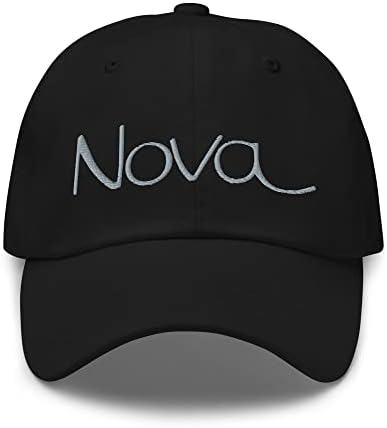 1969 Chevy Nova Script Muscle Car Папина шапка в Черен цвят