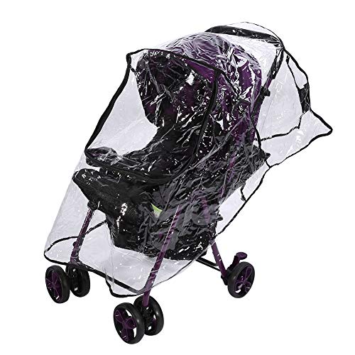 Дъждобран за детска количка, за многократна употреба Дъждобран за детска количка, Водоустойчив Удобен Отлична Видимост