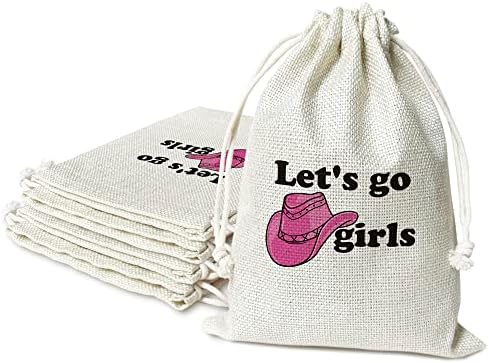 Чанти за набор от махмурлук, Подарък пакет за момичета Let ' s go с завязками, за булчински душ, Пътуване, моминско парти,