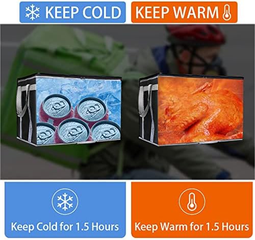 Случайна Чанта за доставка на храна Чанти-хладилници Изолирани за Пътуване Чанти за доставка на Пица за студена
