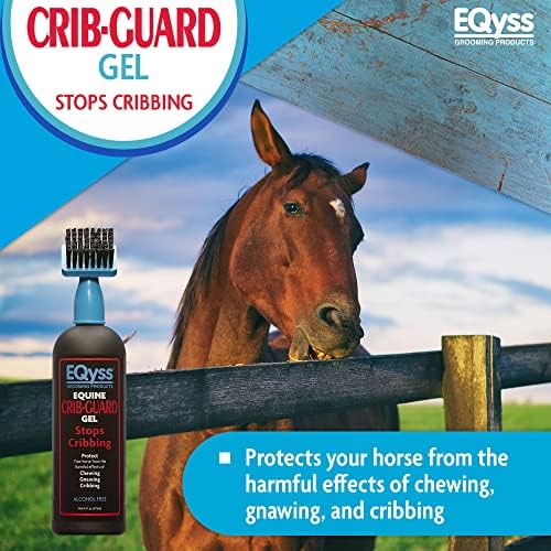 Гел за коне Eqyss Crib Guard 16 грама - Гарантирано предпазва Коня от дъвчене и Криббинга