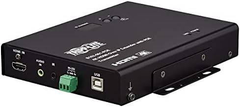 Предавател Трип Lite HDMI Over IP Extender - Разстояние до 328 фута или 100 метра - Видео 4K 30 Hz, 4: 4:4, PoE