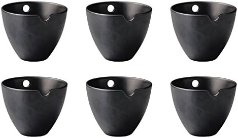 Набор от топки за пръчици за хранене M Style AM044BBK (6) Ambiente, 6 бр., черен