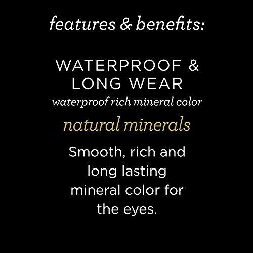Естествен молив за очи Pacifica Beauty черен цвят, 0,1 мл