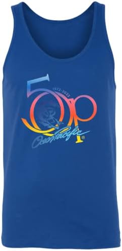Мъжка Риза Свободно Намаляване на Ocean Pacific с Тропически Ретро Графичен Логото на Свободно Намаляване на