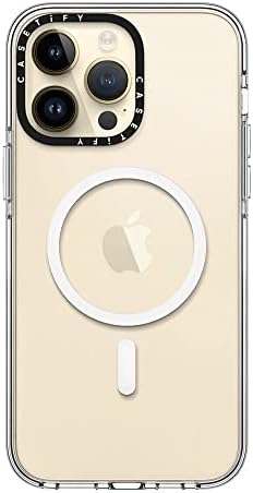 Прозрачен калъф Casetify за iPhone 14 Pro Max [Не пожълтяват / защита от падане от височина 6,6 фута]